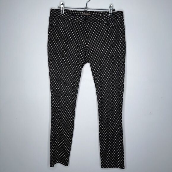 J. McLaughlin Women’s Becca Ponte Knit Jeggings Geometric Print Size 4 - Picture 1 of 5